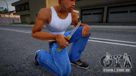 Butterfly Knife - Knife Replacer para GTA San Andreas