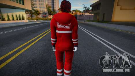 Trabalhador de ambulância para GTA San Andreas