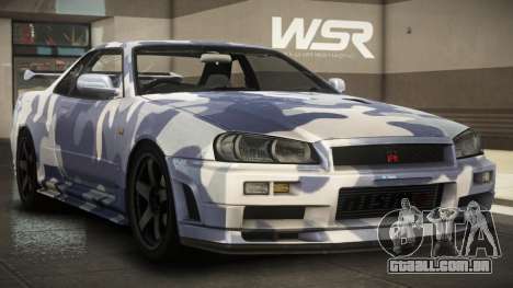 Nissan Skyline R34 NS S8 para GTA 4