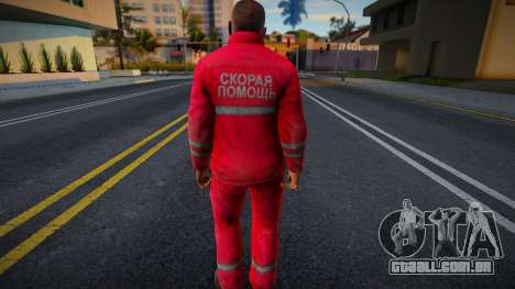Trabalhador de ambulância v5 para GTA San Andreas