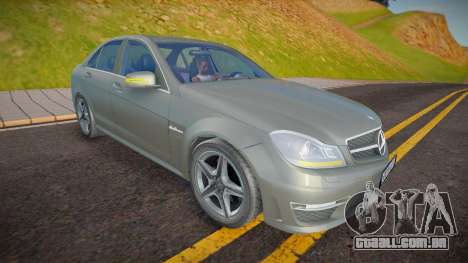 Mercedes-Benz C63 AMG (Union) para GTA San Andreas