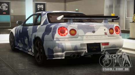 Nissan Skyline R34 NS S8 para GTA 4