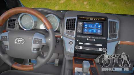 Toyota Land Cruiser 200 (Fake CCD) para GTA San Andreas