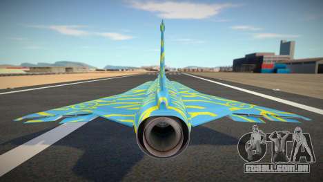 J35D Draken (TRAINING CAMO) para GTA San Andreas