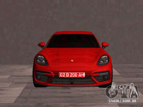 Porsche Panamera GTS Sport Turismo para GTA San Andreas