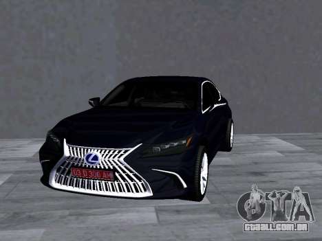Lexus ES300H 2022 para GTA San Andreas