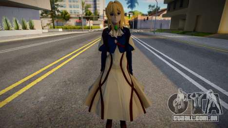 [Violet Evergarden] Violet para GTA San Andreas