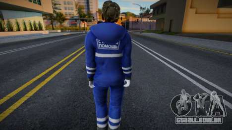 Trabalhador de ambulância v1 para GTA San Andreas