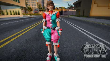 Dead Or Alive 5 - Hitomi (Costume 6) v9 para GTA San Andreas