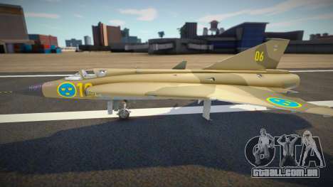 J35D Draken (Drakens) para GTA San Andreas