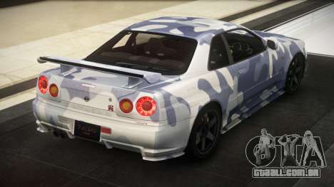 Nissan Skyline R34 NS S8 para GTA 4