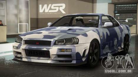 Nissan Skyline R34 NS S8 para GTA 4