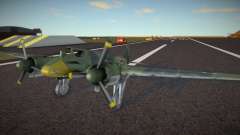 Henschel HS-129 Panzernacker para GTA San Andreas