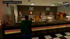 Lojas de saque e restaurantes para GTA San Andreas Definitive Edition