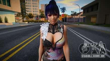 DOAXVV Nyotengu - Phantom Black Dragon v2 para GTA San Andreas