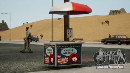 Novo carrinho de sorvete para GTA San Andreas Definitive Edition