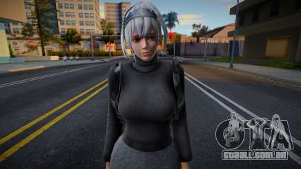 Fiona Cosplay: Shirogane Noel Casual [With Bag] para GTA San Andreas