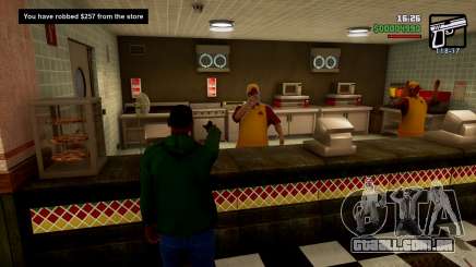 Lojas de saque e restaurantes para GTA San Andreas Definitive Edition