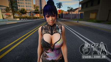 DOAXVV Nyotengu - Phantom Black Dragon v1 para GTA San Andreas