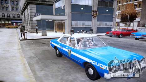 Dodge Aspen 1979 NY Police Department para GTA 4