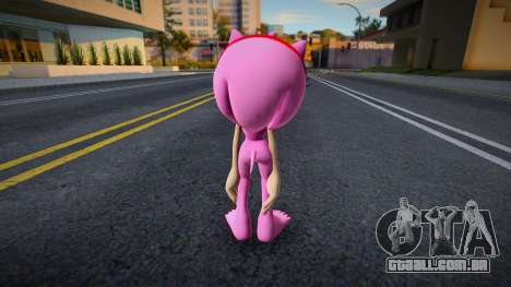 STH: Amy Rose - Nude para GTA San Andreas