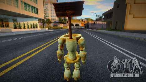 Robô higiênico para GTA San Andreas