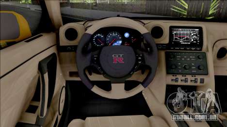 Nissan GT-R R35 Egoist para GTA San Andreas