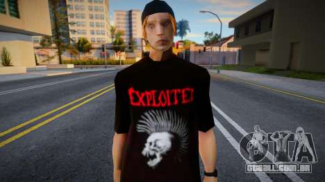 Fashionista em uma camiseta para GTA San Andreas