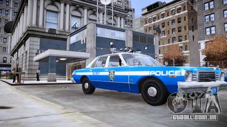 Dodge Aspen 1979 NY Police Department para GTA 4