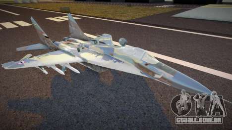 MiG 29 Yemeni army v1 para GTA San Andreas