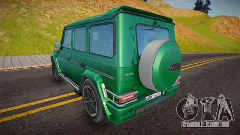 Mercedes-Benz AMG G65 (Devel) para GTA San Andreas