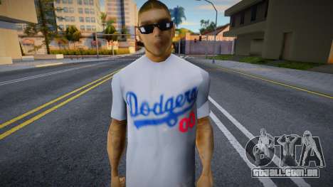 Fashionista de camiseta v3 para GTA San Andreas