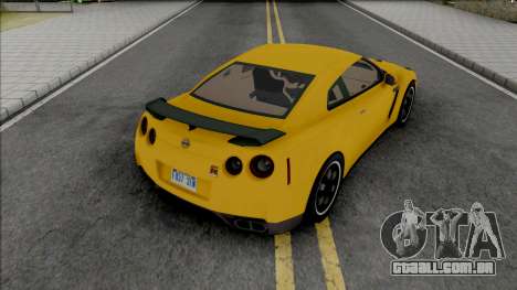 Nissan GT-R R35 Egoist para GTA San Andreas