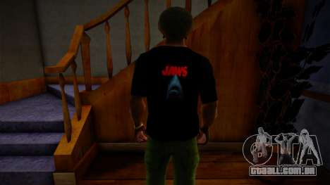 Jaws T-Shirt para GTA San Andreas