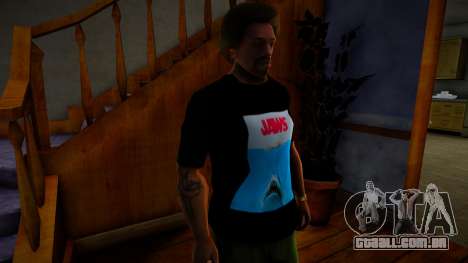 Jaws T-Shirt para GTA San Andreas