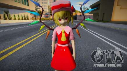 Flandre Scarlet from Touhou GTA SA Skin v1 para GTA San Andreas