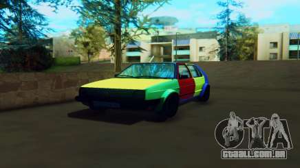 Volkswagen Golf Mk2 Arlequim GVR para GTA San Andreas