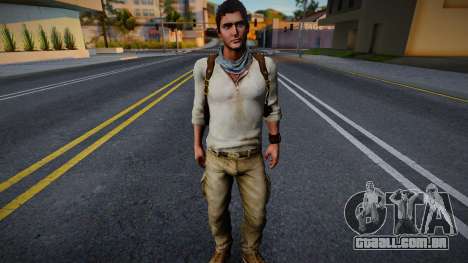 Nathan Drake de Uncharted 3 para GTA San Andreas