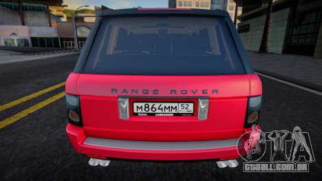Range Rover Vogue (Fist) para GTA San Andreas