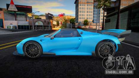 Porsche 918 Spyder (2friends) para GTA San Andreas