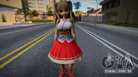 Renka from Senran Kagura para GTA San Andreas