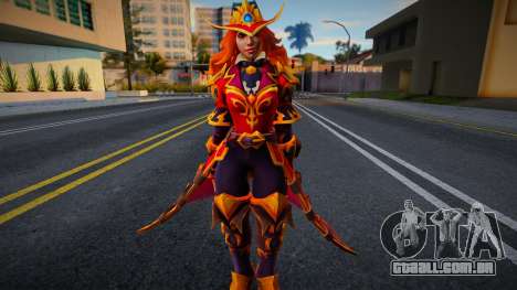 Lina from Dota 2 v1 para GTA San Andreas