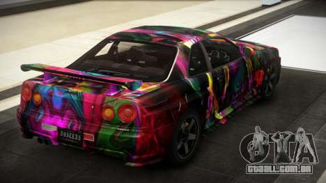 Nissan Skyline R34 GT-R Nismo S8 para GTA 4