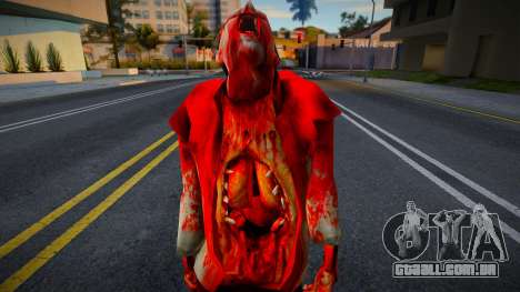 Zombie (pancia aperta e testa rotta) para GTA San Andreas