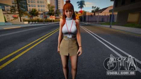 Kasumi Yom Office Wear para GTA San Andreas