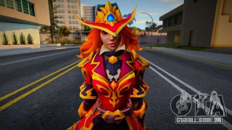 Lina from Dota 2 v1 para GTA San Andreas