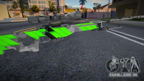 AWP Neural from CS:GO (Green) para GTA San Andreas