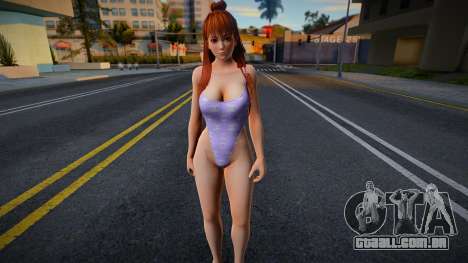 Kasumi Bodysuit Channel para GTA San Andreas