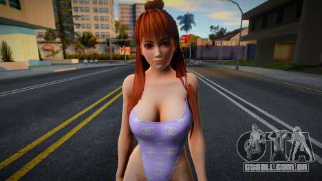 Kasumi Bodysuit Channel para GTA San Andreas