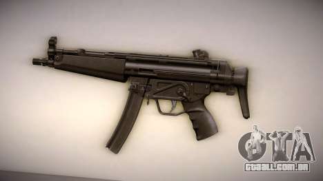 New MP5 Weapon para GTA Vice City